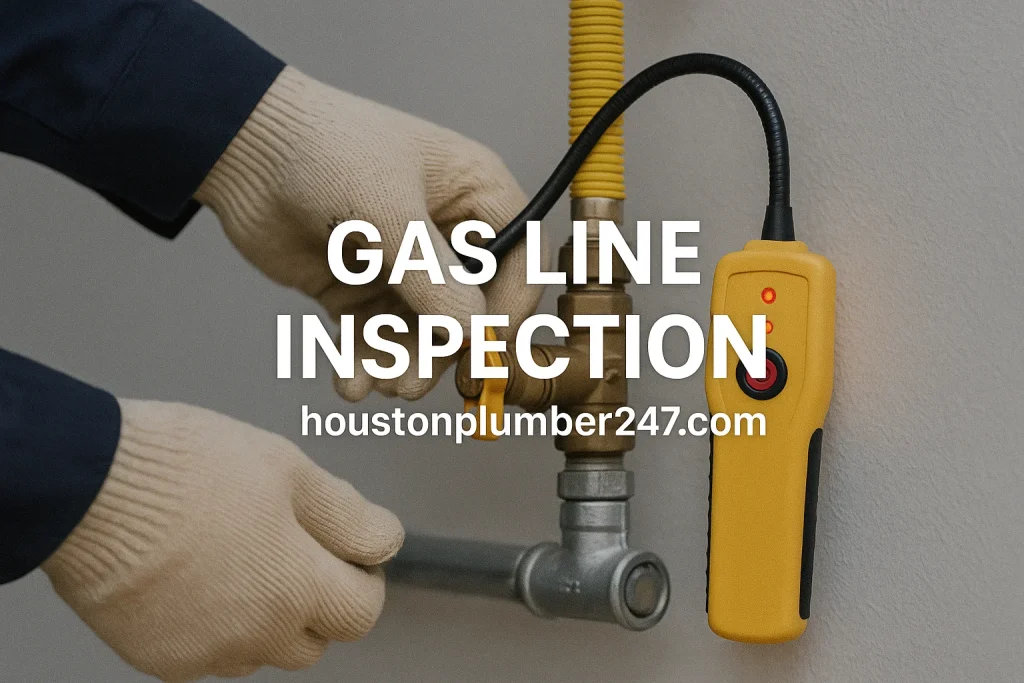 Gas Line Inspection In Houston