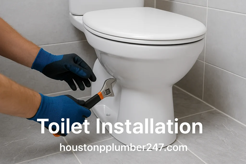 Toilet Installation In Houston