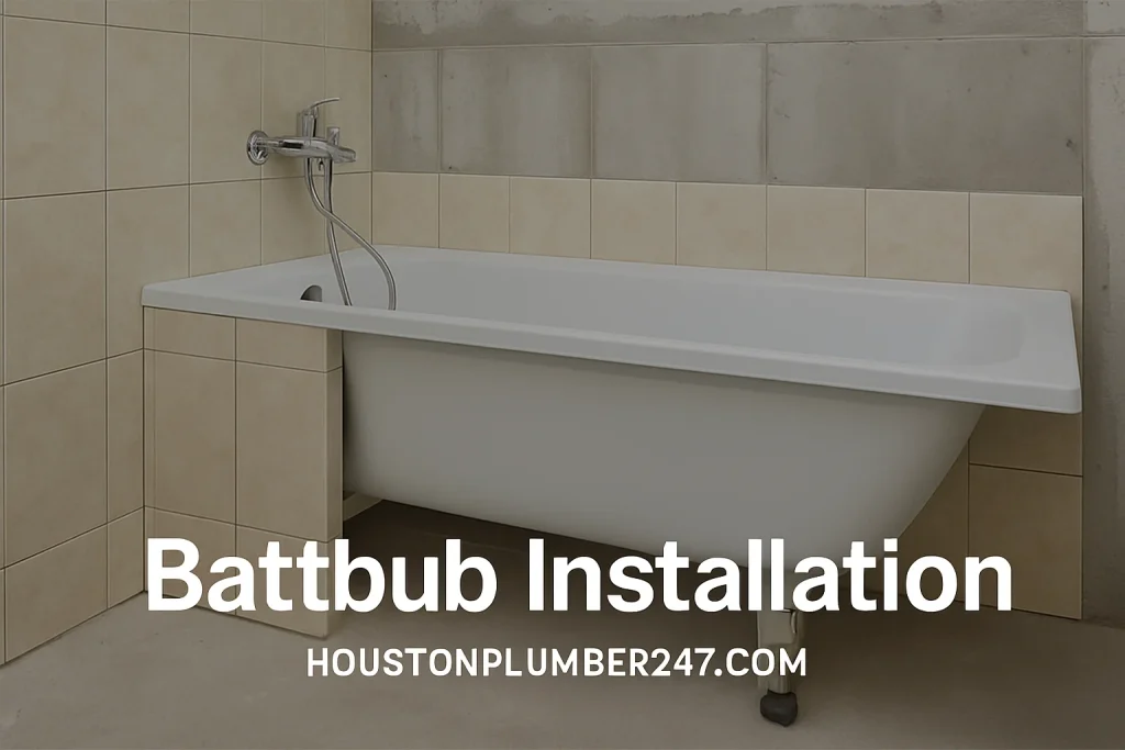 Bathtub Installation in Houston
