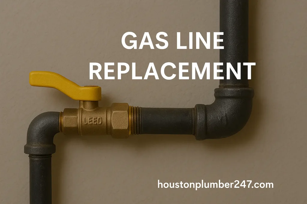 Gas Line Replacement in Houston