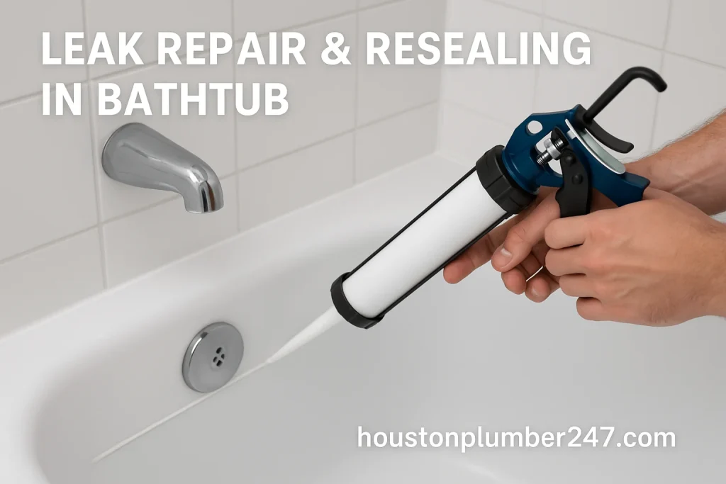 Leak Repair & Resealing in Houston