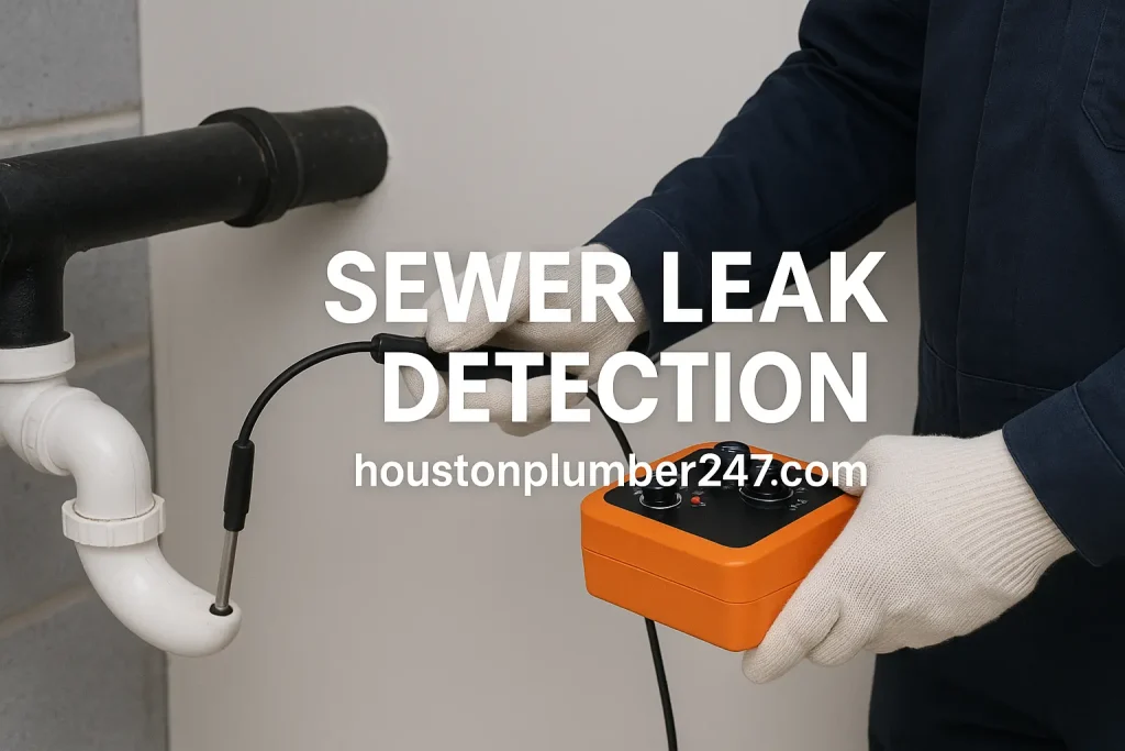 Sewer Leak Detection In Houston