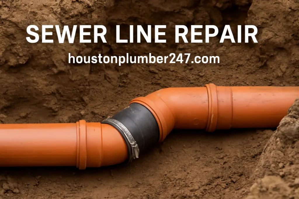 Sewer Line Repair​ in Houston