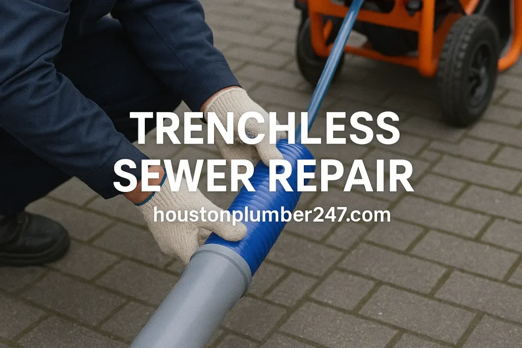 trenchless sewer repair in houston