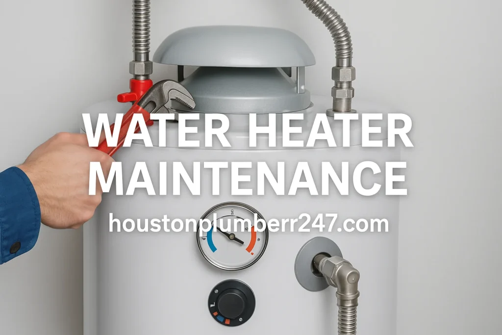 water heater maintenance in Houston