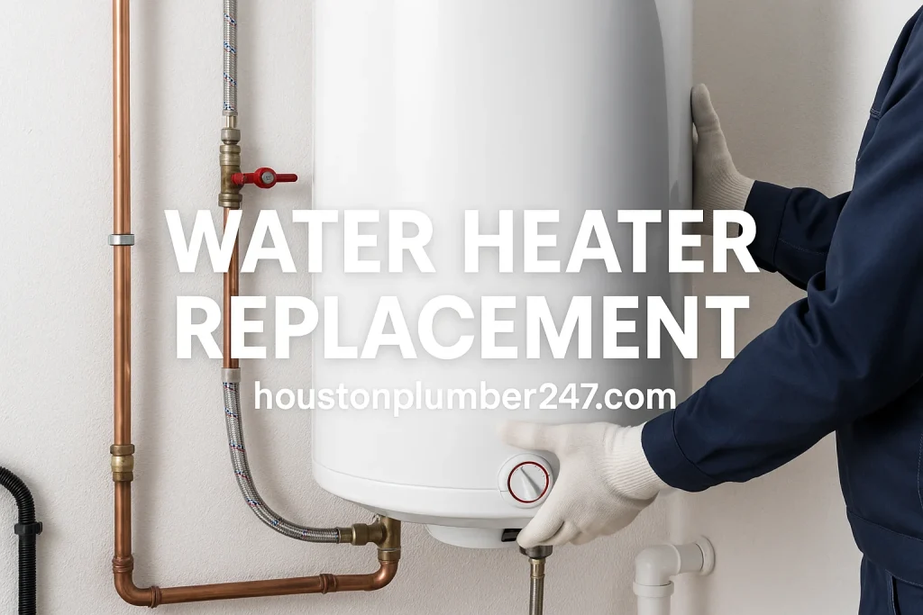 water heater replacement in Houston