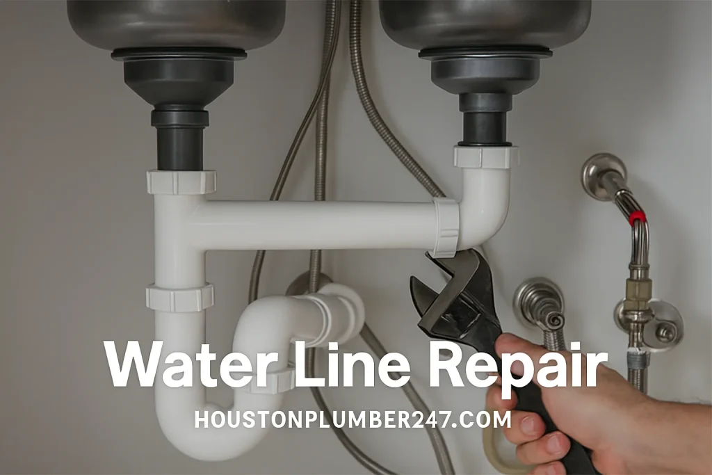 Water Line Repair​ In Houston