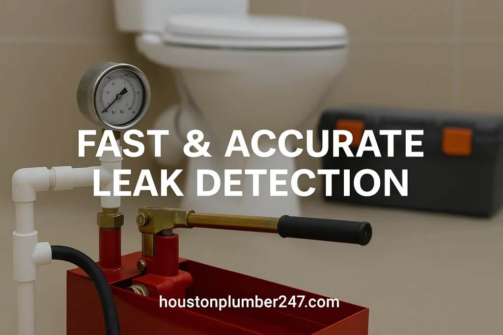 Fast and accurate leak detection hydrostatic testing in Houston