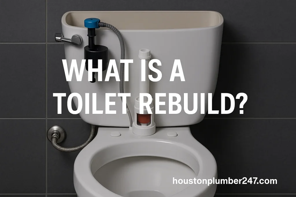 What is a toilet rebuild in Houston