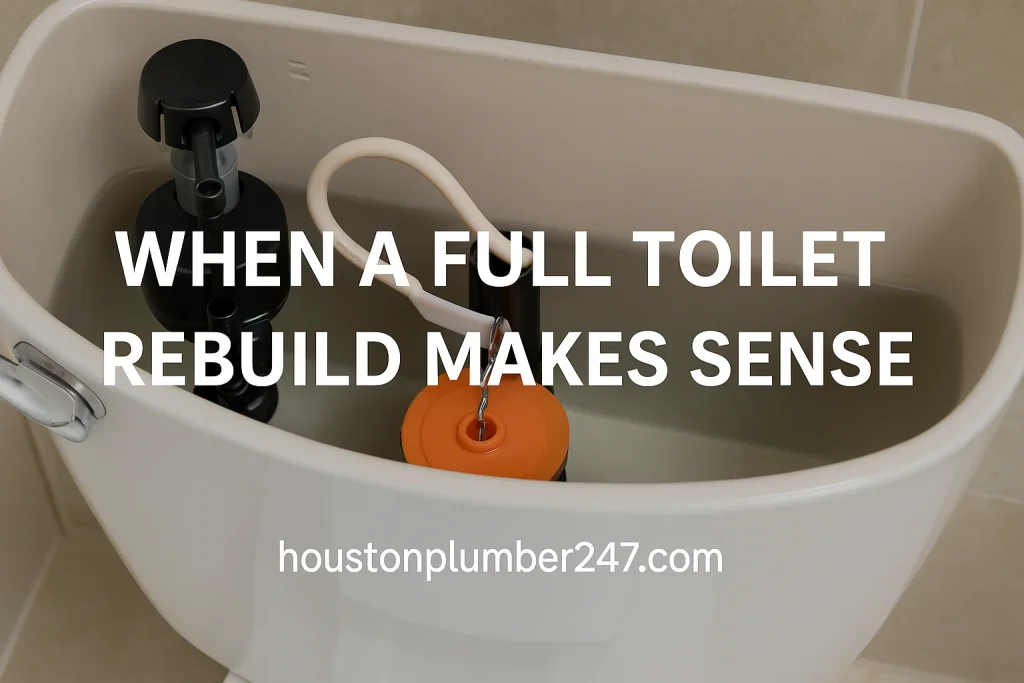 When a Full Toilet Rebuild Makes Sense