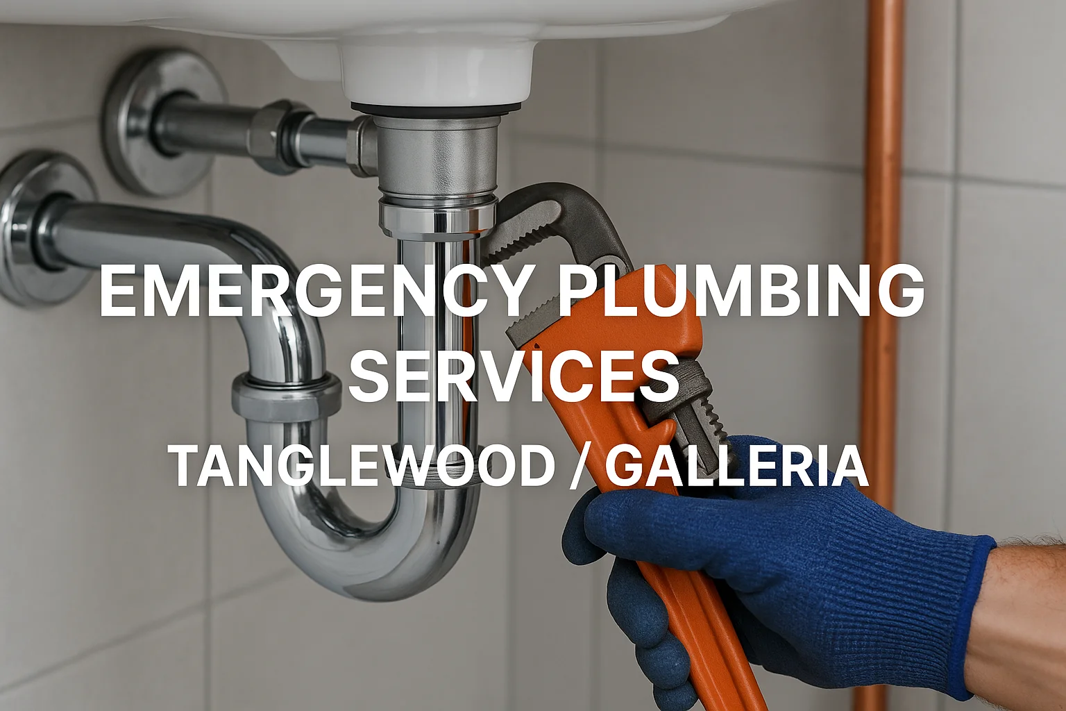 Emergency Plumbing Services in Tanglewood / Galleria