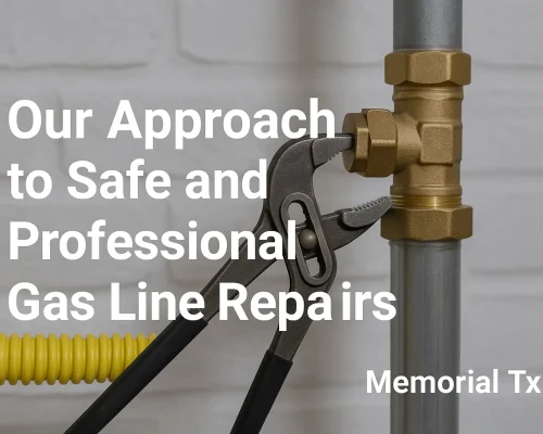 Our approach to safe and professional gas line repairs in Memorial TX
